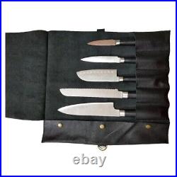 Chef Knife Bag kb006 Storage Bag Genuine Leather Knife Roll Wrap Travel Bag Chef Knife Bag kb006 Storage Bag Genuine Leather Knife Roll Wrap Travel Bag