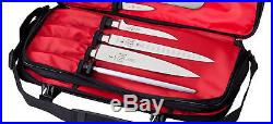 Chef Knife Case Bag Black Travel Cutlery Carry Case Knives Pocket Storage NEW