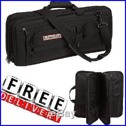 Chef Knife Case Black Deluxe Set Holder Organizer Storage Pocket Carrying Bag
