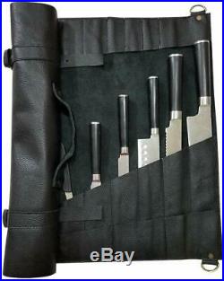 Chef Knife Roll Bag Durable Kitchen Cooking Storage Case Adjustable Strap KB004