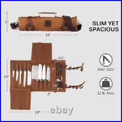 Chef Knife Roll Bag, Kitchen Knife and Utensil Holder with 10 Slots 3 Cutlery Chef Knife Roll Bag, Kitchen Knife and Utensil Holder with 10 Slots 3 Cutlery