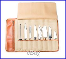 Chef Knife Roll Bag Storage Organizer Portable Convenient Case Travel Friendly