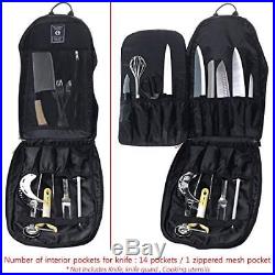 Chef Knife Storage Bag Sling Backpack Culinary Tool Utensils Carrying Case