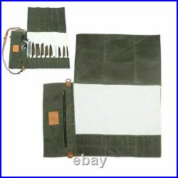 Chef Knife Wallet Bag Knives Kitchen Roll Carry Chef Case 10 Slots Storage Bag