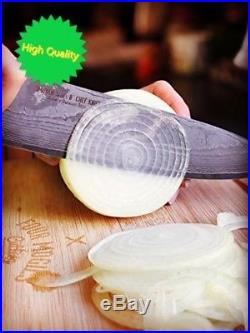 Chef Knife Wooden Cutting Board/Storage Case Kitchen Set SMOKED Series 8 inc