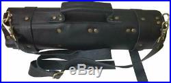 Chef Knife Wrap Bag Portable Durable Storage Carry Case Kitchen 17 Pockets KB003