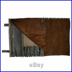 Chef Roll Knife Bag Adjustable Straps carry case kitchen Portable Storage KB007