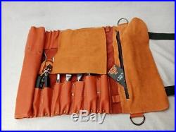 Chef Roll Knife Bag with Handles carry case Kitchen Tools Portable Storage KB003