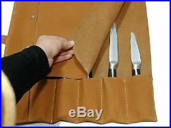 Chef Roll Knife Bags Adjustable Straps carry case kitchen Portable Storage KB006