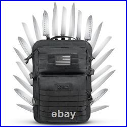 Chef Sac Chef Knife Bag Tactical Backpack Knife Carrying Case with 30+ Pock Chef Sac Chef Knife Bag Tactical Backpack Knife Carrying Case with 30+ Pock