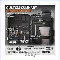 Chef Sac Tactical Backpack with 4-Pack Knife Guards Included