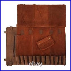 Chef's Knife Roll Case Heavy Duty Holds 12 Knifes Kitchen Storage Cutlery Car