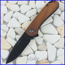 Civivi Elementum Cuibourtia Wood Handle Linerlock Pocket Knife D2 Tool Steel