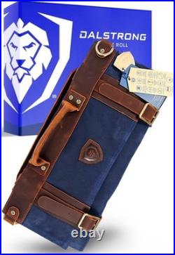 Classic Rugged Knife Roll with 13 Slots & Zippered Storage for Travel Lovers Classic Rugged Knife Roll with 13 Slots & Zippered Storage for Travel Lovers