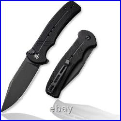 Cogent Button Lock Flipper Pocket Knife, 14C28N Blade G10 Handle, Good for Ou