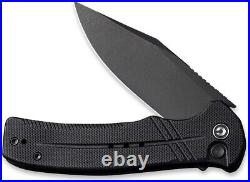 Cogent Button Lock Flipper Pocket Knife, 14C28N Blade G10 Handle, Good for Ou