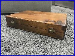 Collector's Storage Display Box Chest Case Knives Watches Pistol