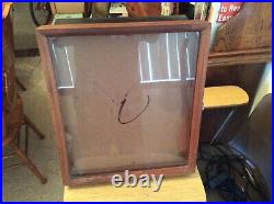 Counter Top knife, lighter antique store locking Display Case with extra storage