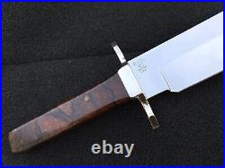 Custom Buck 916 Bowie Knife Desert Ironwood Handle 040/100 Mint In Pouch USA