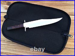 Custom Buck 916 Bowie Knife Desert Ironwood Handle 040/100 Mint In Pouch USA