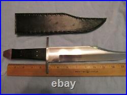 Custom Handmade Knife. O'Leary Large Coffin Bowie. Unused. Excellent