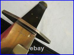 Custom Handmade Knife. O'Leary Large Coffin Bowie. Unused. Excellent