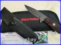 Custom Handmade Knife. Wilson Tactical 1911 Bowie. Mint