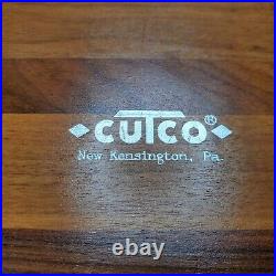 Cutco 1059 Set Of 8 Steak Table Knives With Wood Storage Case Box Euc Condition