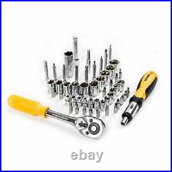 DEKOPRO 168 Piece Socket Wrench Auto Repair Tool Combination Package Mixed To