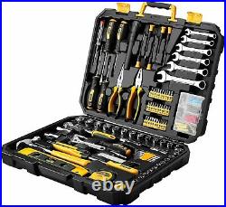 DEKOPRO 208 Piece Tool Set, General Household Hand Kit with 208 PCS