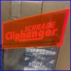 DISCONTINUED SCHRADE Cliphanger STORE COUNTER DISPLAY Case Knife Advertising NEW