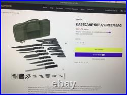 Defackto Bacecamp Knife Set With Storage Case