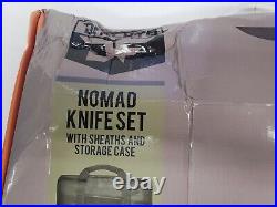 Dfackto INT-NMD-GRE-SET Nomad Knife Set with Sheaths & Storage Bag Dfackto INT-NMD-GRE-SET Nomad Knife Set with Sheaths & Storage Bag