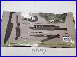 Dfackto INT-NMD-GRE-SET Nomad Knife Set with Sheaths & Storage Bag Dfackto INT-NMD-GRE-SET Nomad Knife Set with Sheaths & Storage Bag
