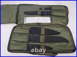 Dfackto INT-NMD-GRE-SET Nomad Knife Set with Sheaths & Storage Bag Dfackto INT-NMD-GRE-SET Nomad Knife Set with Sheaths & Storage Bag