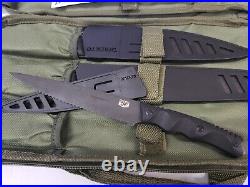 Dfackto INT-NMD-GRE-SET Nomad Knife Set with Sheaths & Storage Bag Dfackto INT-NMD-GRE-SET Nomad Knife Set with Sheaths & Storage Bag