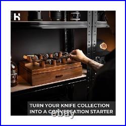 Display Your Knife Collection with The Armory Premium Pocket Knife Displ