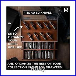 Display and Store Your Knife Collection with The Armada Premium Pocket K