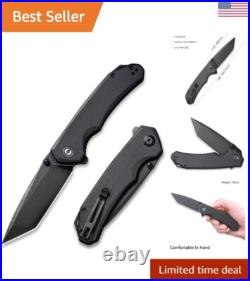 EDC Tanto Folding Knife with G-10 Handle Perfect Tool Gift for Explorers