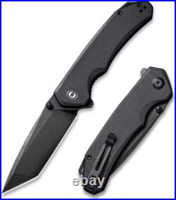 EDC Tanto Folding Knife with G-10 Handle Perfect Tool Gift for Explorers