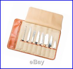 EVERPRIDE Chef's Knife Roll Up Storage Bag (8-Pocket) Carrier Stores 8 Knives PL