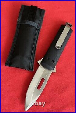 F. Boyd Swing Lock Rare- Vintage Made In Japan Original Sheath & Storage Box