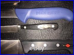 F. Dick 11-Piece Knife Set storage soft carrying case NEW