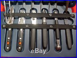F. Dick 14-Piece Knife Set storage hard case with arm strap. NEW #2