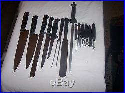 F. Dick Johnson &Wales University14 Knife Set Storage/Carrying Case Complete, VGC