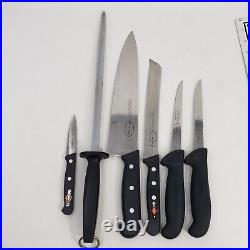 F Dick Vintage Knives Carrying Storage Display Bag Case Knife Chef Filet Boning