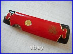 FRANKLIN MINT TANTO PHOENIX Collector Knife With STORAGE POUCH