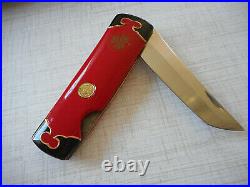 FRANKLIN MINT TANTO PHOENIX Collector Knife With STORAGE POUCH