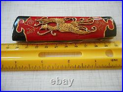 FRANKLIN MINT TANTO PHOENIX Collector Knife With STORAGE POUCH