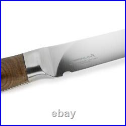 Ferrum Reserve 5 4pc Steak Knife Set with Walnut Handle & Magnetic Storage Case